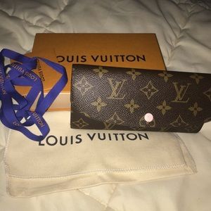 Louis Vuitton Emilie Wallet Rose Ballerina